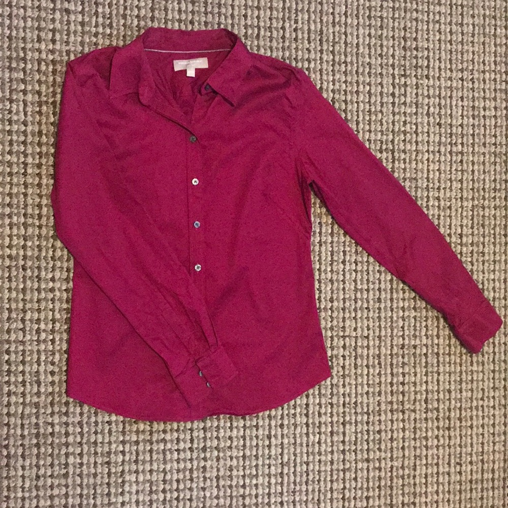 Banana Republic Pink Button Down